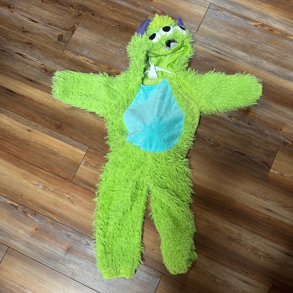 Green Monster Costume for Kids